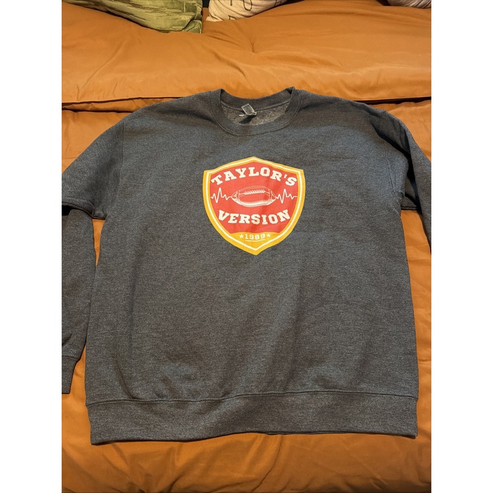 Taylor's Version 1989 Football Sweatshirt L Gildant! Taylor Swift